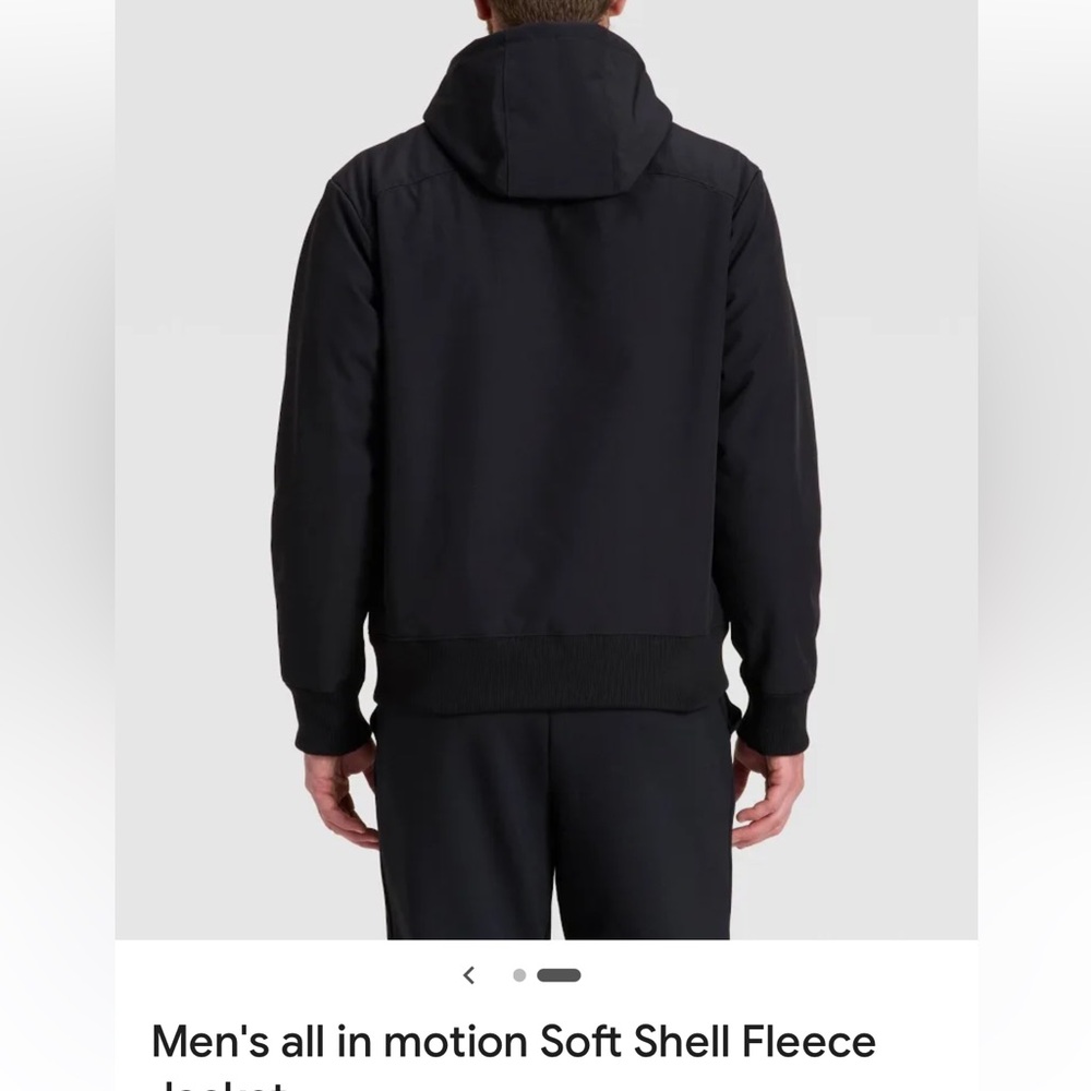Target Men's All in Motion Black Performance Jacket - Picture 2 of 8